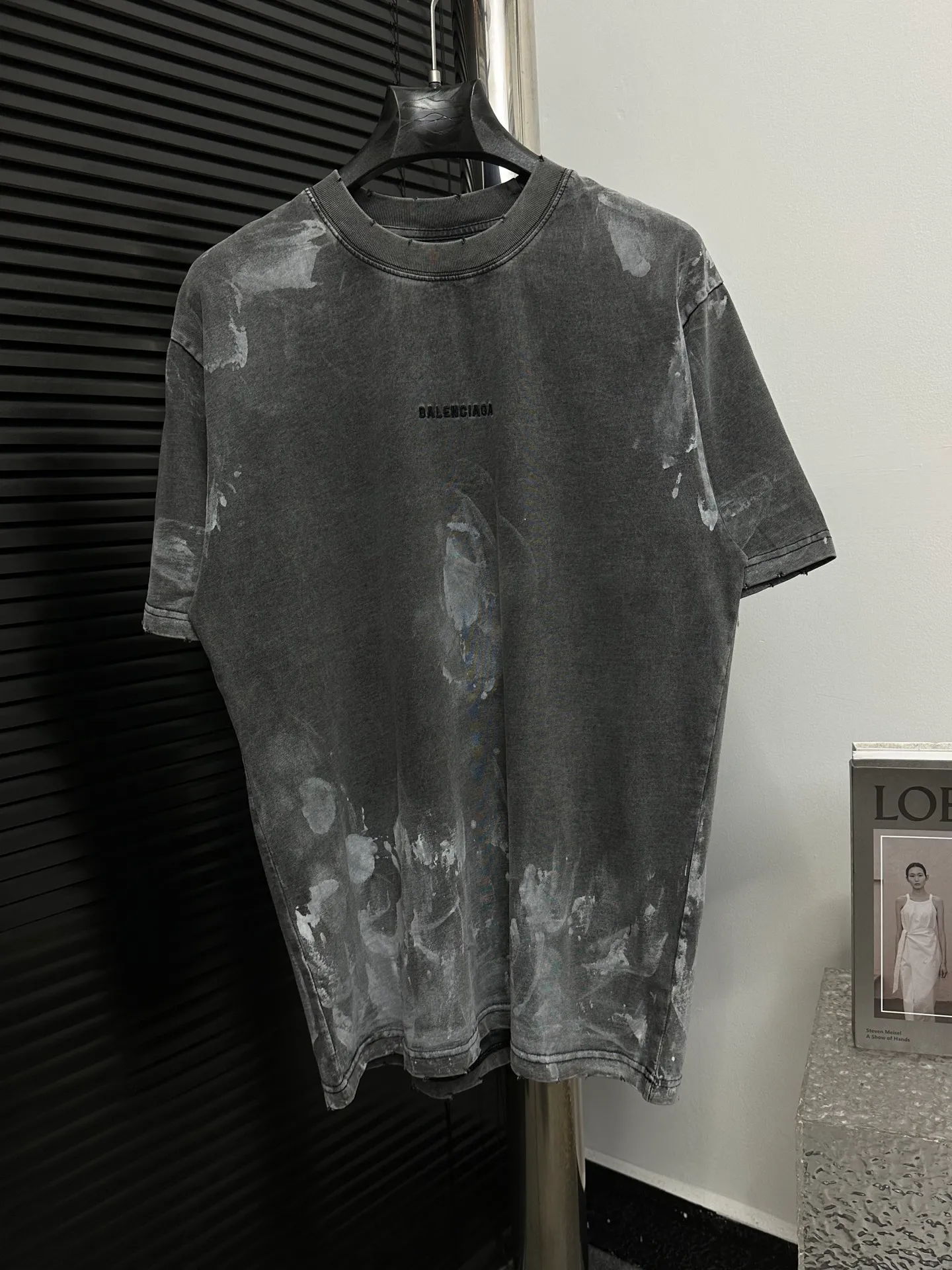 【Balenciaga】 25ss Dark Gray 25ss Series Versatile Same Style Size ：xs-L